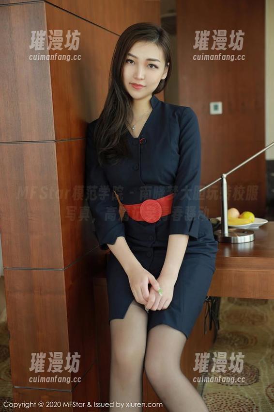 MFStar模范学院 - 南晓梦大胆玩转校服写真，高清记录青春骚动