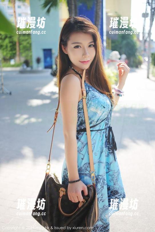 MyGirl美媛馆 - 从黄乐然的最新牛仔裤图集中酷玩时尚，怎么就这么有感觉呢？