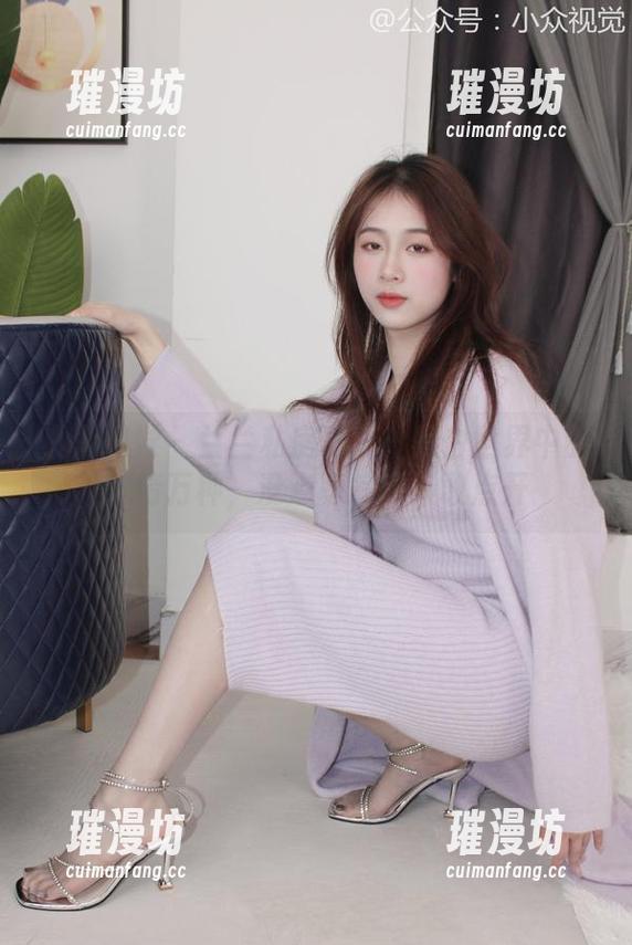 小众视觉-兰兰 小众视觉 - 兰兰私房写真:黑白世界中的风情万种,没点勇气真不敢点开
