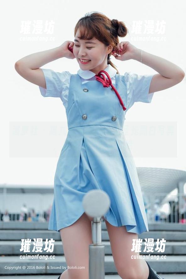 波萝社 - 猫九酱Sakura无圣光黑白写真，仿佛把时间都冻结