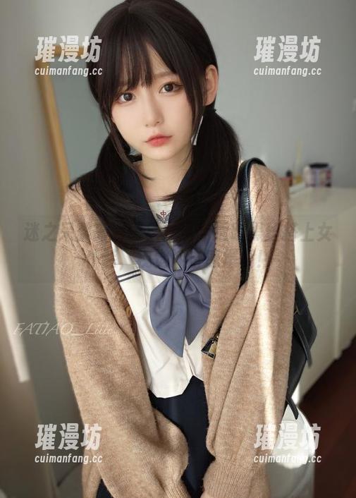 迷之呆梨高清图集：当半透明黑丝搭上女仆装，视觉冲击感爆棚！